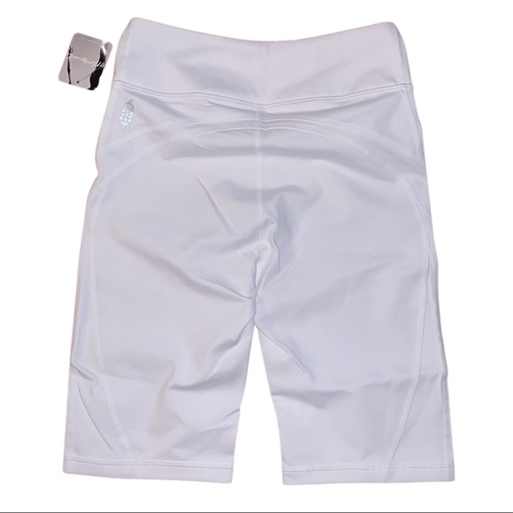 Free People Movement Biker Baby Short/ Good Karma High-Neck Crop size XS/S - Picture 5 of 11